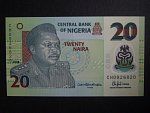 NIGÉRIE, 20 Naira 2016, BNB. B232p, Pi. 34