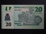 NIGÉRIE, 20 Naira 2016, BNB. B232p, Pi. 34