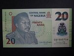 NIGÉRIE, 20 Naira 2019, BNB. B232t, Pi. 34