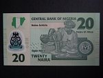 NIGÉRIE, 20 Naira 2020, BNB. B232u, Pi. 34