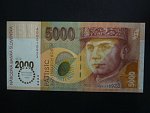 5000 Sk 1995 ssérie A (2000), přítisk Bi-milénium