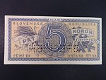 5 Ks 1945 série A 001, perf. SPECIMEN dole