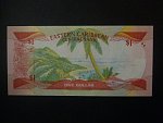 VÝCHODOKARIBSKÉ STÁTY, Antigua a Barbuda 1 Dollar 1986, BNB. B201a, Pi. 17