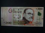 URUGUAY, 200 Pesos uruguayos 2019, BNB. B555b, Pi. 96