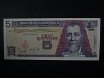 GUATEMALA, 5 Quetzales 2006, BNB. B590b, Pi. 106b