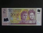 PARAGUAY, 2000 Guaranies 2011, BNB. B846c, Pi. 228