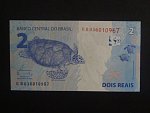 BRAZÍLIE, 2 Reais 2010 (intro 2019) prefix GB, BNB. B874f, Pi. 252