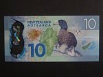 NOVÝ ZÉLAND, 10 Dollars 2015, BNB. B138a, Pi. 192
