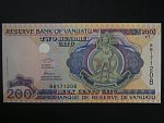VANUATU, 200 Vatu 1995 série BB RESERVE BANK, BNB. B203a, Pi. 8