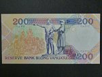 VANUATU, 200 Vatu 1995 série BB RESERVE BANK, BNB. B203a, Pi. 8