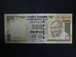INDIE, 500 Rupees 2009, písmeno L, prefix 0AM 555555, BNB. B284e3, Pi. 99