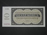 10 Kčs 1962, nevydaná, oboustranná
