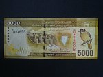 SRÍ LANKA, 5000 Rupees 2016, BNB. B128c, Pi. 128