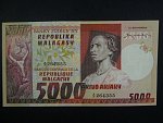MALAGASY REPUBLIK, 5000 Francs 1974, BNB. B205a, Pi. 66