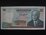 TUNIS, 20 Dinars 1980, BNB. B520a, Pi. 77