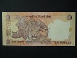 INDIE, 10 Rupees 1996, písmeno M, BNB. B272b4, Pi. 89