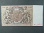 Německo, 1000 RM 1936 série A, podtiskové písmeno G, Ba. D10