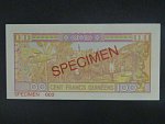 GUINEA, 100 Francs 2012 SPECMEN, BNB. B324cs, Pi. 35