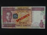 GUINEA, 10000 Francs 2012 SPECIMEN, BNB. B336as