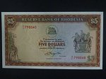 RHODESIE, 5 Dollars 1979, série M21, BNB. B109d, Pi. 32