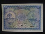 MALEDIVY, 50 Rufiyaa 1980 série C, BNB. B106c, Pi. 6