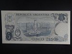 ARGENTINA, 5 Pesos 1974, BNB. B347b, Pi. 294