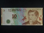 ARGENTINA, 10 Pesos 2016, BNB. B416a, Pi. 360
