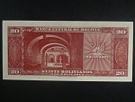 BOLÍVIE, 20 Bolivianos 1954, BNB. B329g, Pi. 140