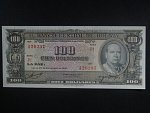 BOLÍVIE, 100 Bolivianos 1961, varianta podpisu 1, BNB. B336g, Pi. 147