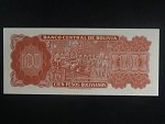 BOLÍVIE, 100 pesos Bolivianos 1966, BNB. B350c, Pi. 163