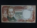 KOLUMBIE, 500 Pesos 1987, BNB. B968g, Pi. 431