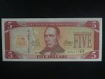 LIBÉRIE, 5 Dollars 2003, BNB. B306a, Pi. 26a
