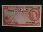 Britské Karibské Teritoria 1 Dollar 1964, BNB. B107l, Pi. 7