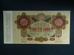 50 Kč 1919 série 0054 úzké číslice