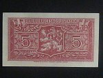 5 Kčs 1945 série T/D