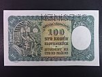 100 Ks 1940 I.vydání, série D 12, 1x perf. SPECIMEN nahoře