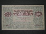 100 Kč 15.4.1919 padělek typ 4, barevná typ určující fotokopie od Dr. Moravce