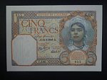 ALŽÍR, 5 Francs 1941, BNB. B123d, Pi. 77b