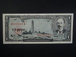 KUBA, 1 Peso 1956, BNB. B811a, Pi. 87