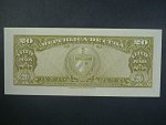 KUBA, 20 Pesos 1960, BNB. B804c, Pi. 80