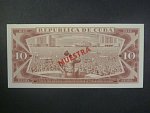 KUBA, 10 Pesos 1984 specimen MUESTRA, BNB. B826hs, Pi. 93