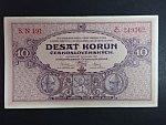 10 Kč 1927 série N 191