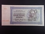 2000 K 1945 série 4 Go, perf. SPECIMEN dole, poloha vodoznaku C