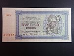 2000 K 1945 série 10 Úa, perf. SPECIMEN dole, poloha vodoznaku C