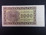 2000 K 1945 série 23 Jň, perf. SPECIMEN dole, poloha vodoznaku B