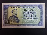 20 Kčs 1945 série HC