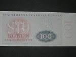 100 Kčs 1951, návrh III.varianta, oboustranná