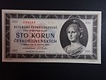 100 Kčs 1945 série B 36