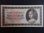 100 Kčs 1945 série C 08