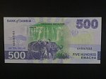 ZAMBIE, 500 Kwacha 2024, BNB. B176a